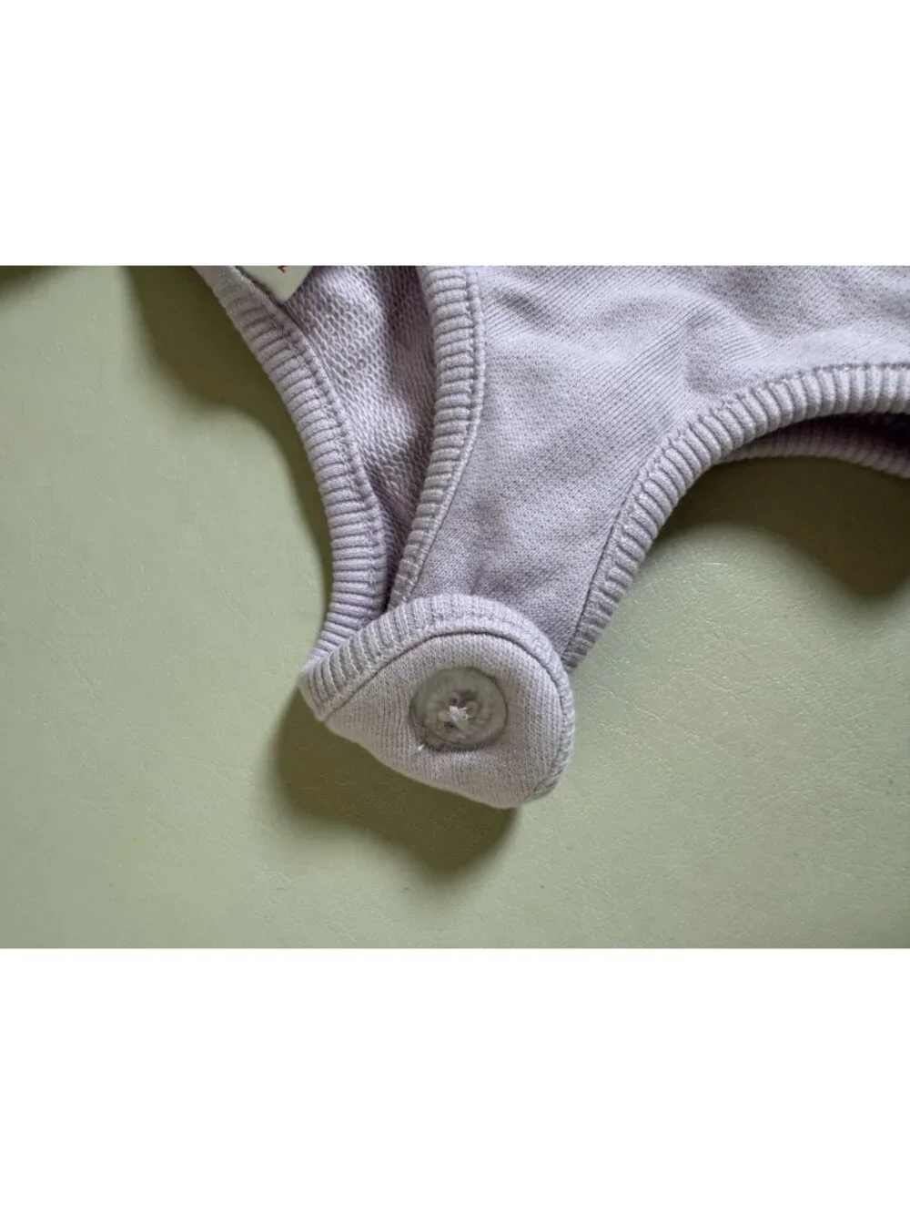Hanna‎ Andersson Baby Lavender Sleeveless Romper Size 6-12 Months Collon Blend